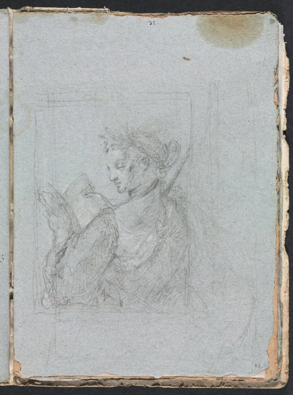 Figura femminile con libro aperto - Cleveland Museum of Art